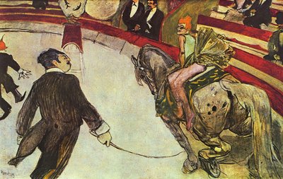 The Equestrienne at the Circus Fernando by Henri de Toulouse Lautrec